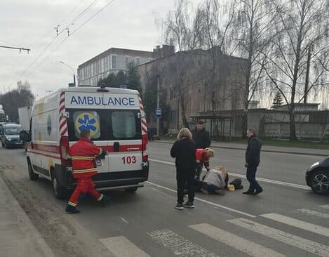 ДТП у Луцьку на Конякіна автомобіль наїхав на пішохода