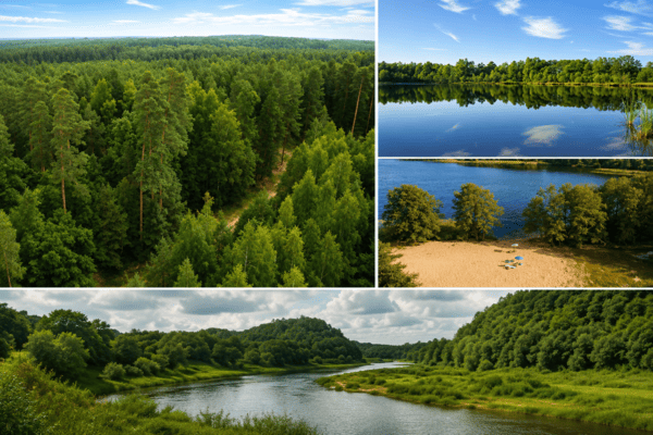 Поліські ліси та озера